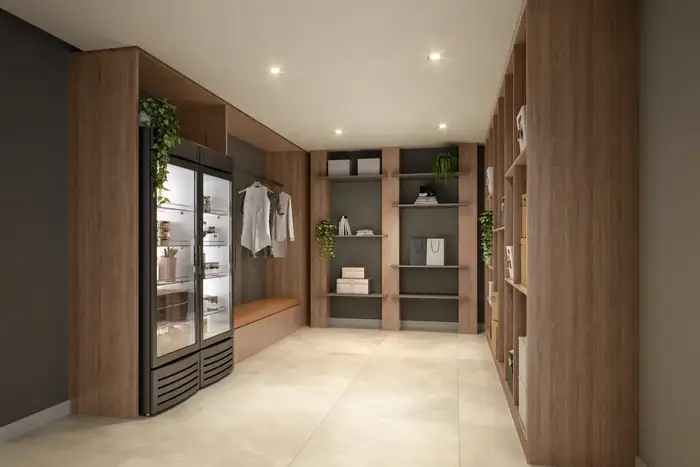 Delivery space