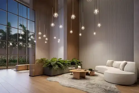 Lobby de entrada do Garden Design